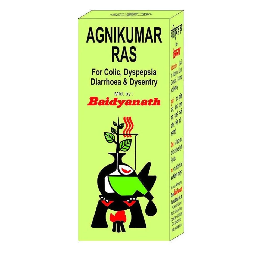 Baidyanath Agnikumar Ras, 80 Tablets-1.webp